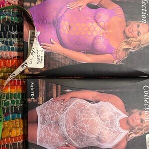 OSFA Purple Lace Women's Intimate Dress